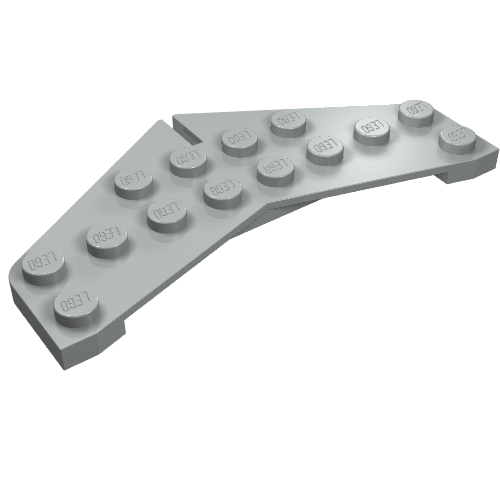 Wedge Plate 4 x 8 Tail (3474)