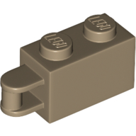 Brick Special 1 x 2 with Vertical Closed Handle on Edge (34816)