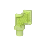 Headwear Accessory Helmet Wing with Pin (35042)