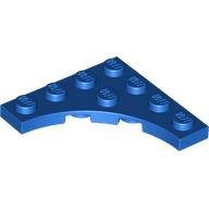 Plate Special 4 x 4 with 3 x 3 Quarter Round Cutout (35044)