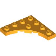 Plate Special 4 x 4 with 3 x 3 Quarter Round Cutout (35044)
