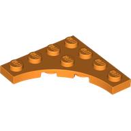 Plate Special 4 x 4 with 3 x 3 Quarter Round Cutout (35044)