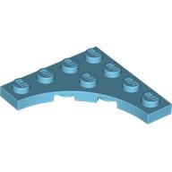 Plate Special 4 x 4 with 3 x 3 Quarter Round Cutout (35044)