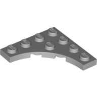 Plate Special 4 x 4 with 3 x 3 Quarter Round Cutout (35044)