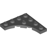 Plate Special 4 x 4 with 3 x 3 Quarter Round Cutout (35044)