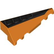Wedge Sloped 2 x 5 Right with Black Air Vent print (3505pr0005)