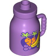 Duplo Milk Bottle with Handle and Vegetables print (35092pr0003)