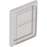 Glass for Train Door Lip On All Sides (35157)