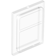 Glass for Train Door Lip On All Sides (35157)