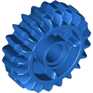 Technic Gear 20 Tooth Double Bevel with Clutch on Both Sides (35185)