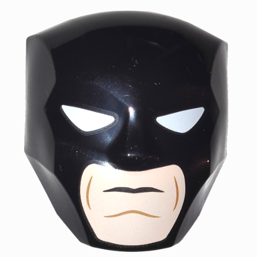 Slope Curved 4 x 5 x 1 2/3 with Batman Face print (3524pr0005)