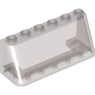 Windscreen 2 x 6 x 2, Thin Top (35336)