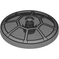 Dish 4 x 4 Inverted with Silver Cockpit Print (35394pr0005)