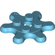 Plate Special 2 x 2 Splat Gear with 6 Teeth (35442)