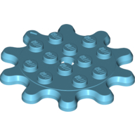 Plate Special 4 x 4 Splat Gear with 10 Teeth (35443)