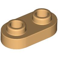 Plate Special 1 x 2 Rounded with 2 Open Studs (35480)