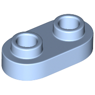Plate Special 1 x 2 Rounded with 2 Open Studs (35480)