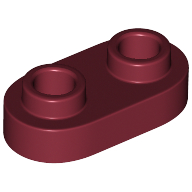 Plate Special 1 x 2 Rounded with 2 Open Studs (35480)