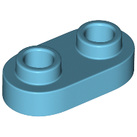 Plate Special 1 x 2 Rounded with 2 Open Studs (35480)
