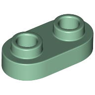 Plate Special 1 x 2 Rounded with 2 Open Studs (35480)