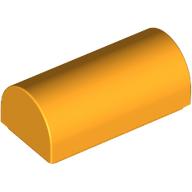 Brick Curved 1 x 2 x 2/3 Double Curved Top, No Studs (3563)
