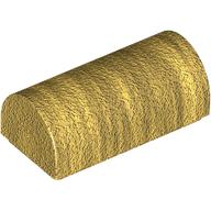 Brick Curved 1 x 2 x 2/3 Double Curved Top, No Studs (3563)