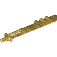 Large Figure Weapon Sword, 3 Bar Holes and Axle Hilt (35633)