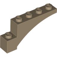 Brick Arch 1 x 5 x 2 (3572)