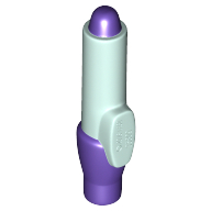 Equipment Pen with Tip and Cap Dark Purple Print (35809pat0001)