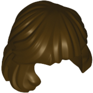 Hair Mid-Length Combed Behind Ear (36037)