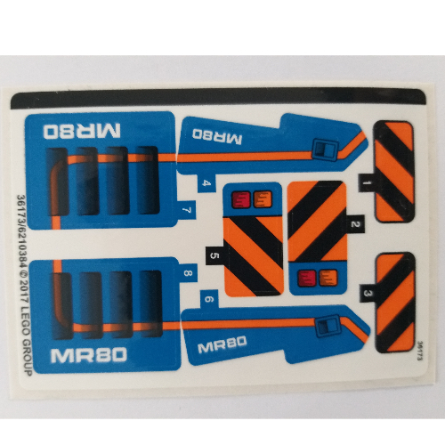 Sticker Sheet for Set 42071-1 (36173)