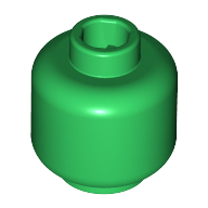 Minifig Head [Plain] [Blocked Open Stud] (3626b)