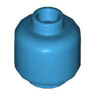 Minifig Head [Plain] [Hollow Stud] (3626c)