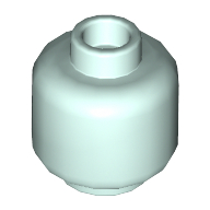Minifig Head [Plain] [Hollow Stud] (3626c)