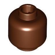 Minifig Head [Plain] [Hollow Stud] (3626c)