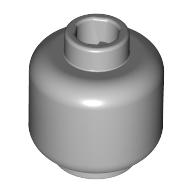 Minifig Head [Plain] [Hollow Stud] (3626c)
