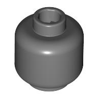 Minifig Head [Plain] [Hollow Stud] (3626c)