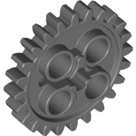 Technic Gear 24 Tooth [New Style with Single Axle Hole] (3648b)