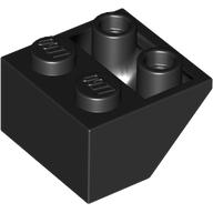 Slope Inverted 45° 2 x 2 [Ovoid Bottom Pin, Bar-sized Stud Holes] (3660)