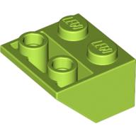 Slope Inverted 45° 2 x 2 [Ovoid Bottom Pin, Bar-sized Stud Holes] (3660)