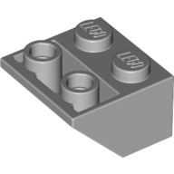 Slope Inverted 45° 2 x 2 [Ovoid Bottom Pin, Bar-sized Stud Holes] (3660)