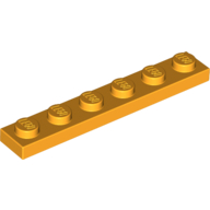 Plate 1 x 6 (3666)