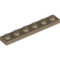Plate 1 x 6 (3666)