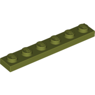 Plate 1 x 6 (3666)