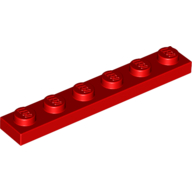 Plate 1 x 6 (3666)