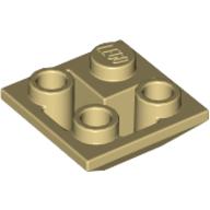 Slope Inverted 45° 2 x 2 Double Convex (3676)
