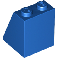 Slope 65° 2 x 2 x 2 with Bottom Tube (3678b)