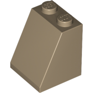 Slope 65° 2 x 2 x 2 with Bottom Tube (3678b)