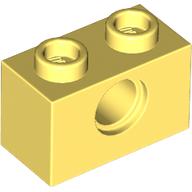 Technic Brick 1 x 2 [1 Pin Hole] (3700)