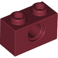 Technic Brick 1 x 2 [1 Pin Hole] (3700)